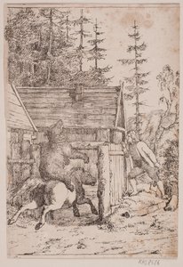 El oso como jinete de Lorenz Frølich