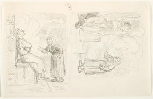 Dos bocetos para algo de Lorenz Frølich