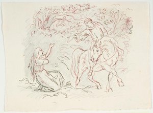 Boceto para La Hija del Rey del Lodo