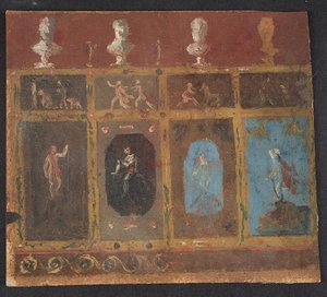 Decoraciones murales para Valhøj 1838/1839