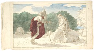 Othar y Gyrithe de Lorenz Frølich