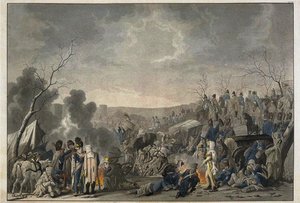 Retirada de la Grande Armée de Moscú en 1812 de Lorenz Rugendas
