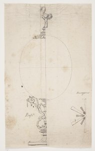 Opsats en forma de huevo de avestruz montado de Lorenz Spengler