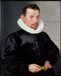 Retrato de un joven caballero con gorguera, 1587