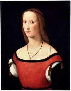 Retrato femenino, c1500-c1506 de Lorenzo Costa