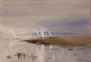 Boceto en el Potomac de Lorenzo J. Hatch