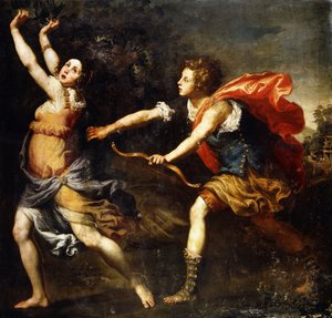 Apolo y Dafne de Lorenzo Lippi