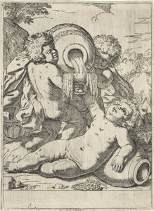 Bacanal de tres niños de Lorenzo Loli