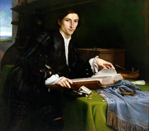 Adeliger, en su estudio (después de la restauración)