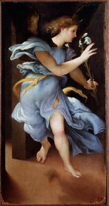 Ángel de la Anunciación de Lorenzo Lotto