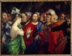 Cristo y la mujer adúltera