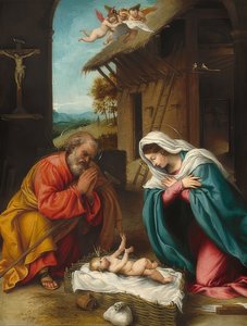 Nacimiento de Cristo. 1523
