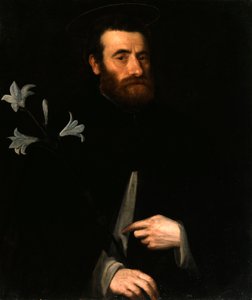 Retrato de Fra Lorenzo da Bergamo de Lorenzo Lotto