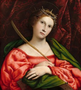 Santa Catalina, 1522 de Lorenzo Lotto