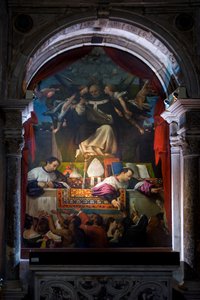 Donación de San Antonino de Lorenzo Lotto
