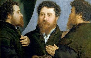 Triple retrato de orfebre