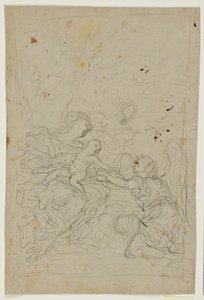 Descanso en la huida a Egipto de Lorenzo Masucci