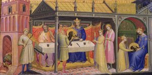 El banquete de Herodes de Lorenzo Monaco