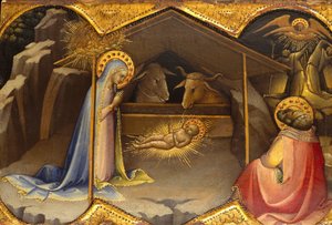 La Natividad, 1406-10 de Lorenzo Monaco