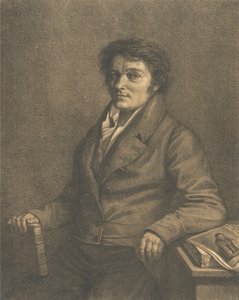 Aloys Senefellder (retrato posterior) de Lorenzo Quaglio