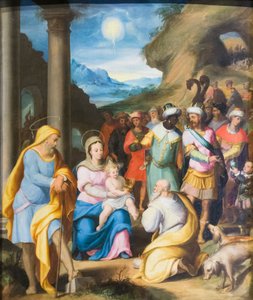La adoración de los Reyes Magos