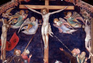 La crucifixión de Lorenzo Salimbeni