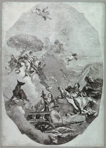 El triunfo de Marte de Lorenzo Tiepolo