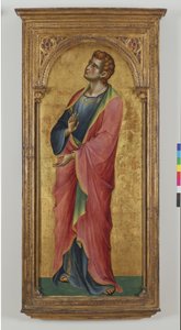 San Juan Evangelista, 1355-57 de Lorenzo Veneziano