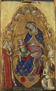 El matrimonio místico de Santa Catalina de Lorenzo Veneziano