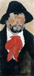 Peritucco con lazo rojo