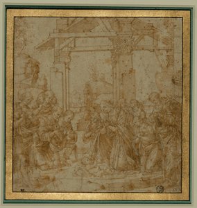 Adoración de los pastores ... de Lorenzo di Credi
