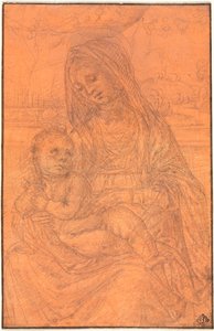 La Virgen y el Niño, c. 1510 de Lorenzo di Credi
