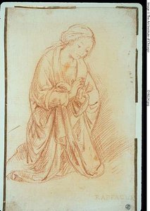 Virgen en oración