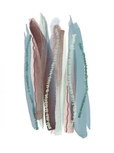 Trazos abstractos de tonos terrosos de Lori Ann Folz