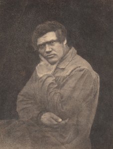 Retrato de hombre, finales de la década de 1840 (foto) de Louis Adolphe Baron Humbert de Molard