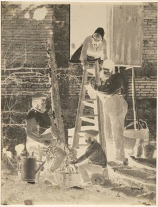 Los clasificadores de judías,c. 1857 (foto) de Louis Adolphe Baron Humbert de Molard