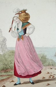 Lechera de la región de Cherburgo, c.1820