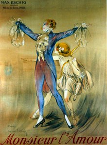 Portada de la partitura de "Monsieur L