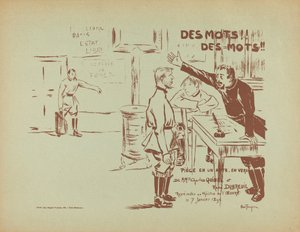 ¡Palabras! ¡Palabras!, 1896