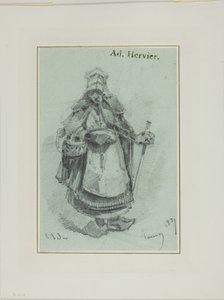 Mujer Campesina de Louis Adolphe Hervier