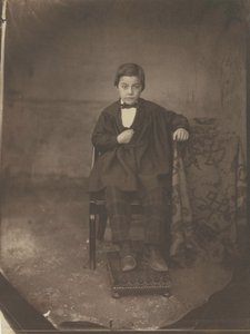 Retrato de un niño joven de Louis Adolphe Humbert de Molard