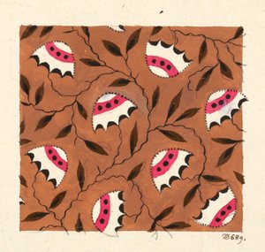Diseño Floral para Textil Impreso