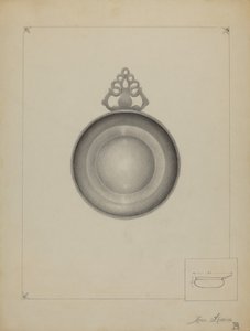 Escudilla de peltre de Louis Annino