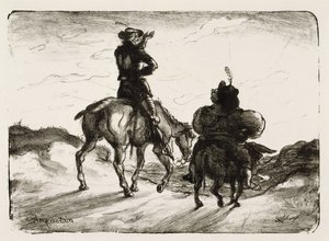 Don Quijote y Sancho Panza