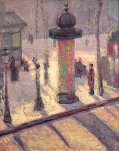 Quiosco en el Boulevard Clichy, 1886-7
