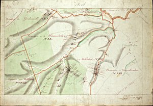 Atlas de las concesiones del terreno hullero del Sarre por Mrs Beaunier & Calmelet, ingenieros del cuerpo de minas de Louis Antoine Beaunier