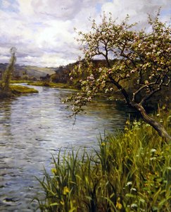 Primavera (óleo sobre lienzo) de Louis Aston Knight