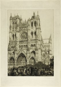 Catedral de Amiens de Louis Auguste Lepère