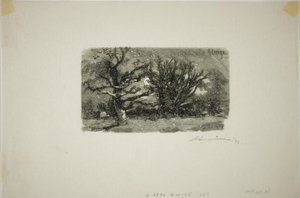 Au Dormoir de Lantara de Louis Auguste Lepère