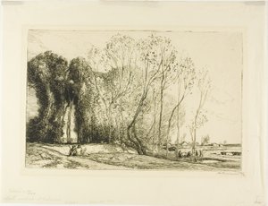 Hermosa mañana de otoño de Louis Auguste Lepère